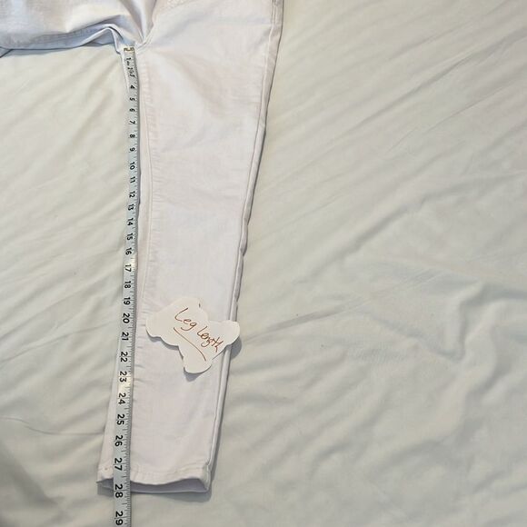 Wax Jean Collextion women’s size 5/27 white stretch skinny jeans EUC - Picture 12 of 13